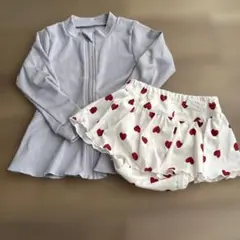 ベビーラッシュガード&スイムパンツset