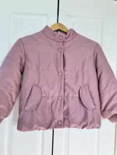 après les cours ピンク 中綿コート 130cm