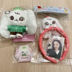 NiziU ミイヒ バッグチャーム&ケース付き缶バッチ&フォトカード