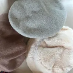帽子　ベレー帽 3点セット