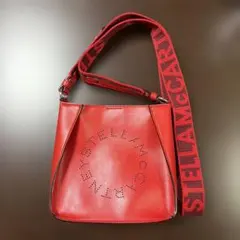 【極美品】ステラマッカートニー パンチングロゴ ショルダーバッグ
