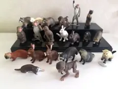 海洋堂 チョコエッグ 動物フィギュア まとめ売り 20個セットのサムネイル