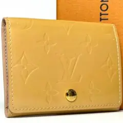 極美品 ルイヴィトン モノグラム ヴェルニ 名刺入れ カードケース M91407