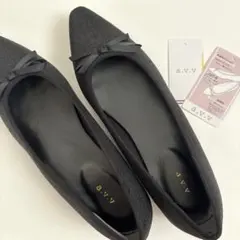 a.v.v パンプス　黒　Mサイズのサムネイル