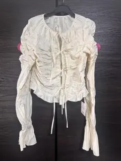 SLY キャンディーパフスリーブブラウス