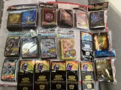 遊戯王　スリーブ、カード、未開封パックなど