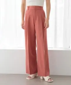 Heather ヘザー　タグ付き未使用品 カラータックワイドパンツ　352132