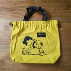 PEANUTS ルーシー スヌーピー トートバッグ2WAY