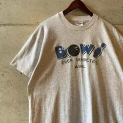 90s USA製 ヘインズ ボウリング チャリティ Tシャツ シングルステッチ