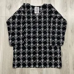 ブエナビスタ 宵宵祇園 GAIKOTSU 鯉口シャツ XL スカル 総柄のサムネイル