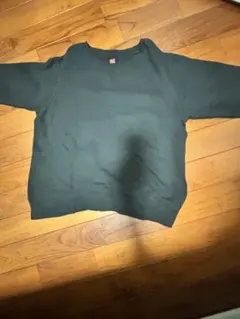 Hanes PREMIUM クルーネック スウェット ブラック　Mのサムネイル
