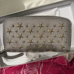 JIMMY CHOO 長財布 スタースタッズ シルバーのサムネイル