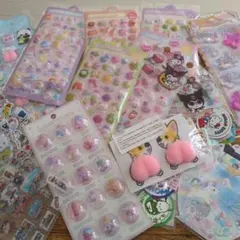 シール　おすそわけ　大量　ボンドロ　カプセル　おしり　しんちゃん　　ぷっくり