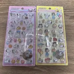 ボンボンドロップシール　2枚セットきょうだいたち　フレンズ