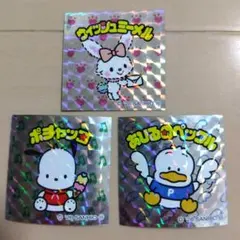 サンリオキャラクターズマンシール 3枚セット