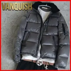 VANQUISH Down Jacket Y2K 00s 光沢 平成 swag