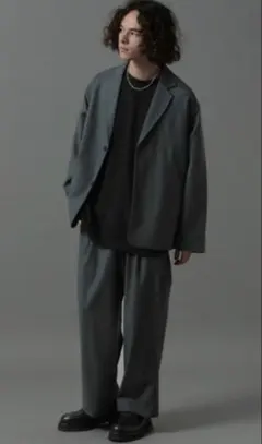 HARE ヌバックライクドルマンプルオーバー