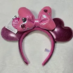 東京ディズニーリゾート ミニー　カチューシャ　パルパルーザ　ピンク　ハート