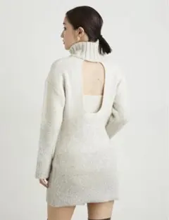 LILY BROWNKEITAMARUYAMAグラデーションラメニットワンピース