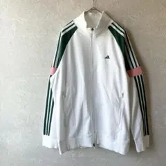 adidas　ツイストニット カラーブロック フルジップレトロトラックジャケットのサムネイル