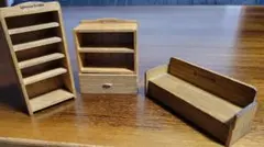 シルバニアファミリー ミニチュア家具3点セット