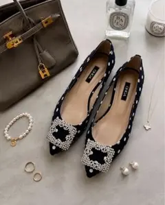 OHGA DOT BIJOU PUMPS 23.0㎝ オーガ パンプス - メルカリ