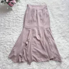 7969 アースミュージック＆エコロジー マーメイドスカート フリル ベーシック