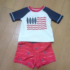 男の子用サーフボードデザイン水着セット