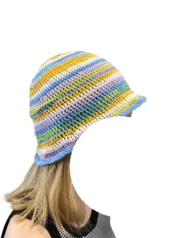 ☆miyumiyu様専用☆ ハンドメイド　クロシェハット　バケハ　かぎ編み