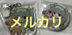 ガールズ＆パンツァー ガルパン アンチョビ アクリルキーホルダー 缶バッジ