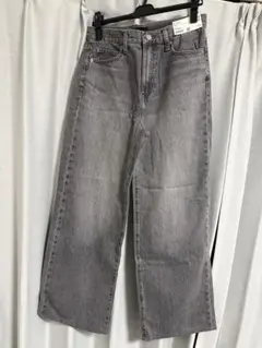 橘様専用　ユニクロ　ワイドストレートジーンズ　gray