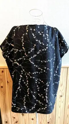 ウールの着物 チュニックブラウス