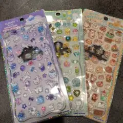 国内正規品　ジュエルプチドロップ　プチドロップステッカー3枚セット