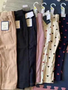 ストレッチパンツセット 100 レギンス　まとめ売り