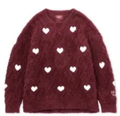 最終値下げ gelato piqueハートアランプルオーバーショートパンツ 上下