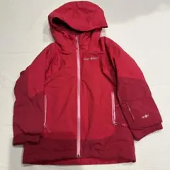 美品⭐︎mont-bell 子ども用 スキーウェア120赤