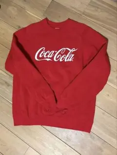Coenコーラロゴ入り レッドスウェット Mのサムネイル
