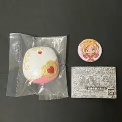 ふたりはプリキュアSplashStar　キュアブルーム　ガチャ　ミラー　缶バッジ