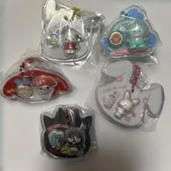 未開封★サンリオ　パッケージチャーム　はぴだんぶい　5点セット　まとめ売り