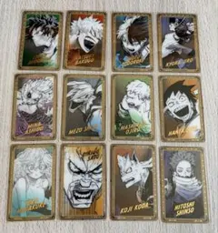 ヒロアカ展 原画展 箔押しクリアカードコレクション