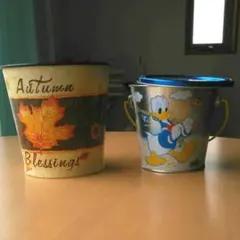 バケツ型缶かん ドナルドダック