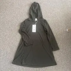 Bee des Bee フード付きワンピース 120 カーキ　女子