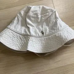 Polo Ralph Lauren ホワイト バケットハット