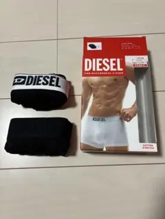 DIESEL ブラック ボクサーパンツ 2枚セット