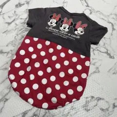 キッズ(78)ミニーマウスロンパース 80㎝