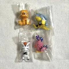 デジモンアドベンチャー　おやすみ隊　アグモン　ガブモン　ピヨモン　ゴマモン　4点