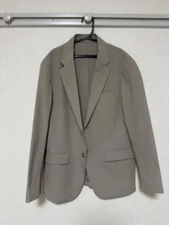 【美品】UNIQLO テーラードジャケット ベージュ