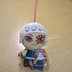 鬼滅の刃 宇髄天元 ラスカル ぬいぐるみマスコット ストラップ