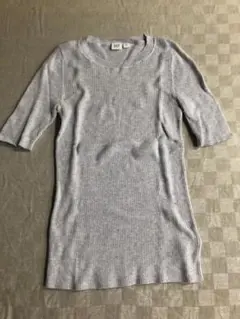 GAP 半袖ニット　グレーXS