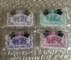 ブルーロック　おなまえアクリルバッジ 御影玲王　千切　凛